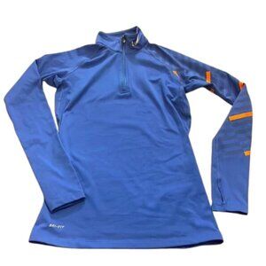 Nike Pro Combat Fitted Quarter-zip Compression Dri-Fit